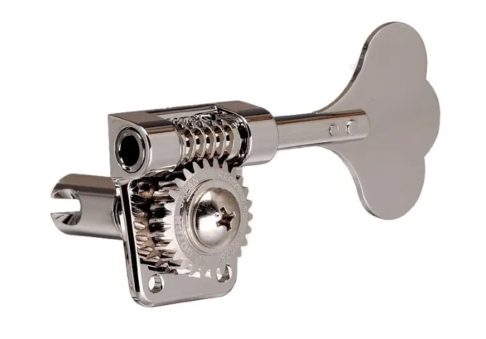 GOTOH GB528 マシンヘッド ニッケル仕上げ Gotoh GB528 Bass Machine Head – Nickel, Left Side (Single